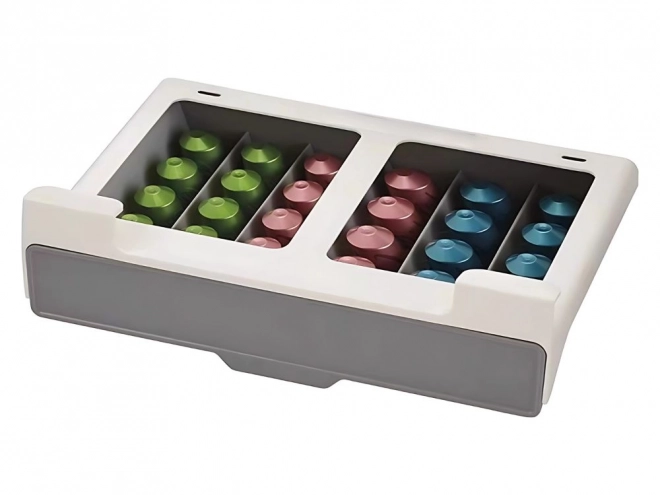 Organizator de capsule cafea cu montare sub dulap pentru Nespresso