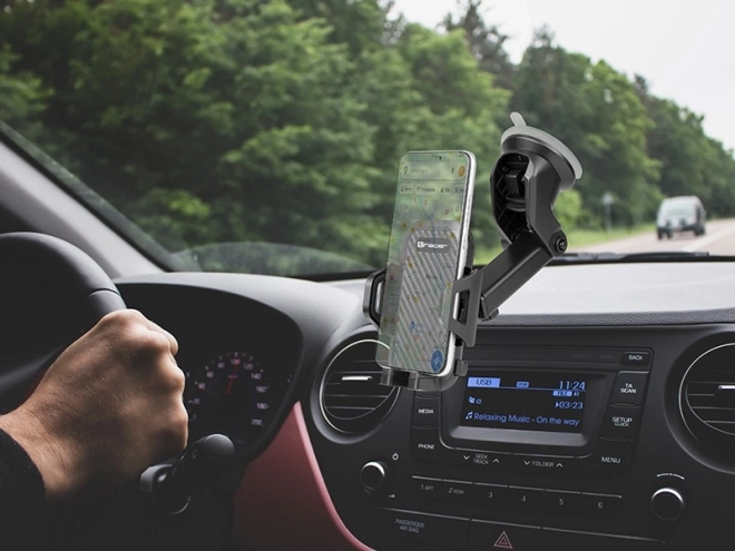 Suport auto extensibil pentru telefon