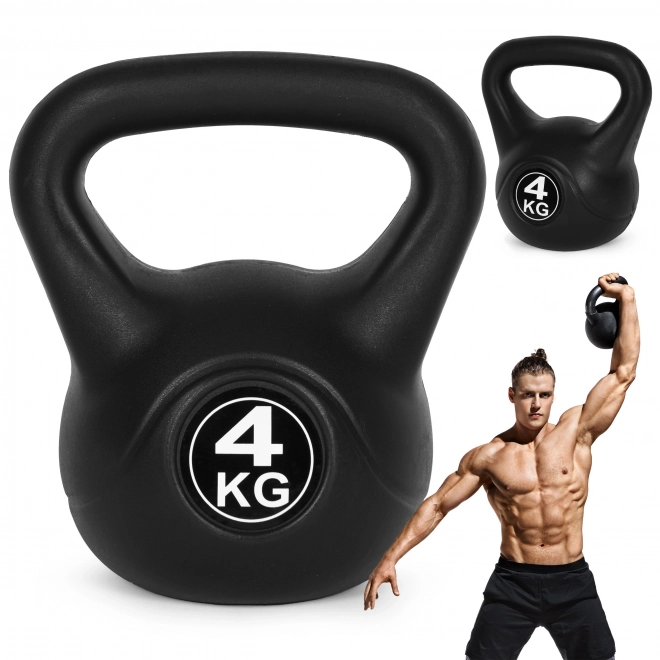 Kettlebell 4 kg pentru exerciții ModernHome