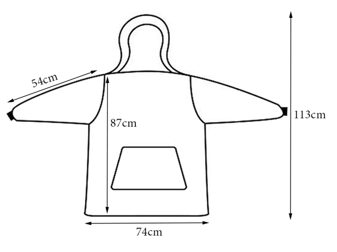 Croială oversize universală pentru toată lumea