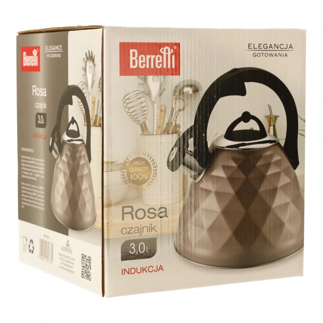 Ceainic BERRETTI ROSA 3l Aur