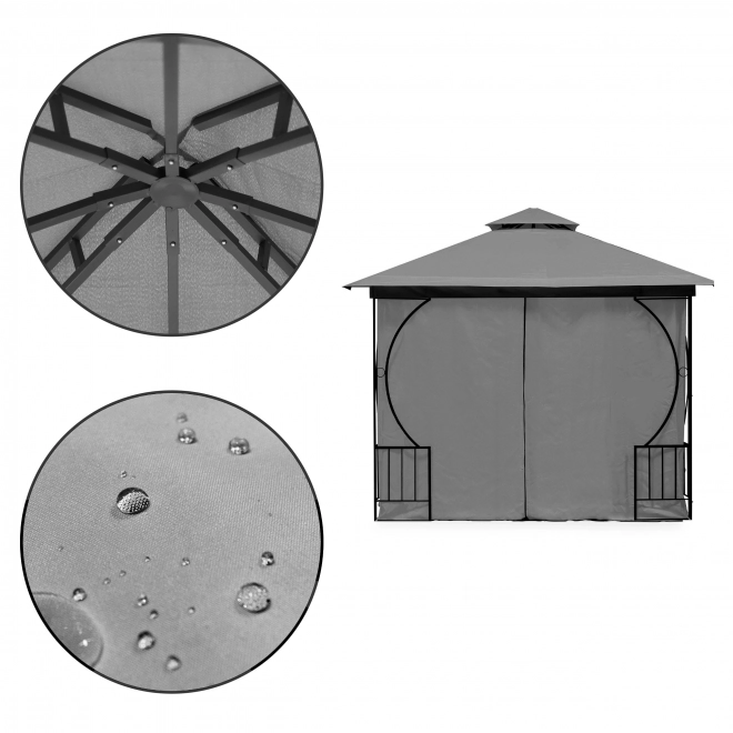 Pavilion de grădină 3x3m