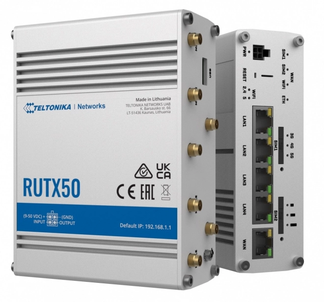 Router 5G dual SIM cu GNSS și WiFi