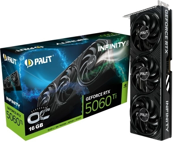 Placa grafică RTX 5060 Ti Infinity 3 OC 16GB GDDR7
