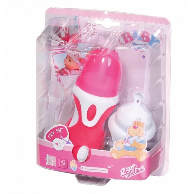BABY born® Biberon interactiv și linguriță