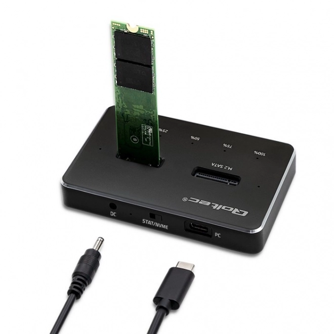 Stație de andocare SSD M.2 NVMe SATA USB-C Dual 4TB