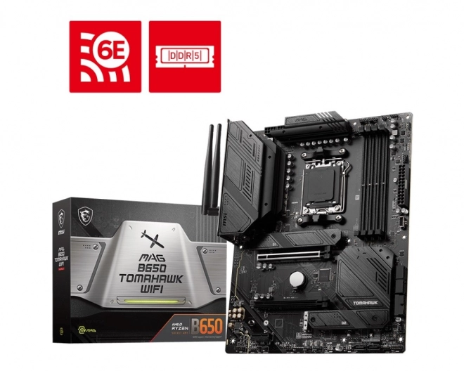 Placă de bază MAG B650 Tomahawk WiFi AM5 4DDR5 HDMI/DP ATX