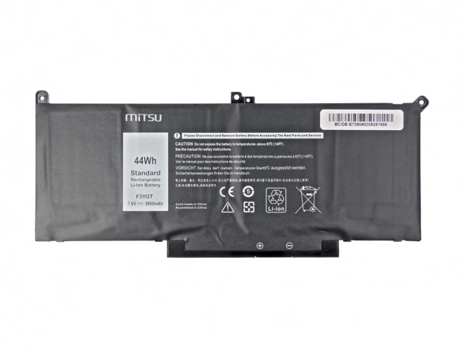 Baterie pentru Dell Latitude 7390 și 7490, 5800mAh