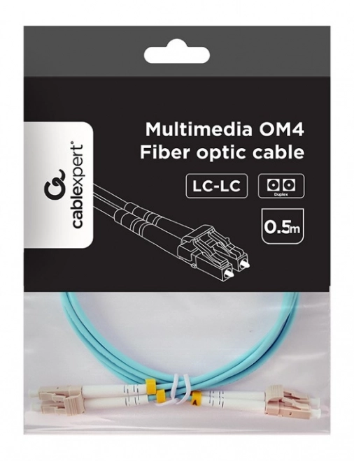 Cabluri Fibră Optică Multimod Duplex OM4 LC/LC 30m