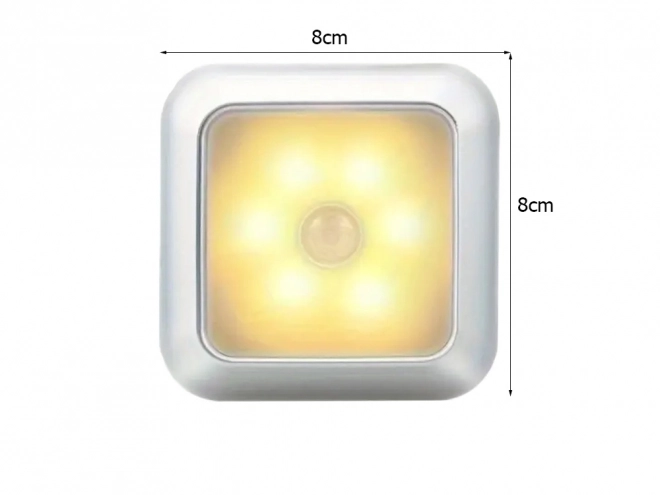 Lumină de noapte LED autoadezivă cu detectare a mișcării