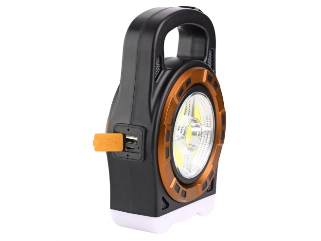 Lampa solară portabilă LED reîncărcabilă cu funcție de powerbank