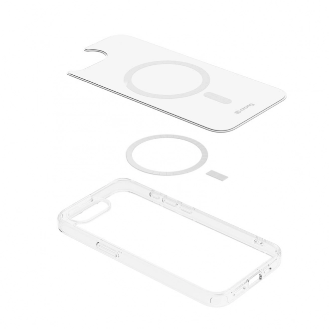 Carcasa transparentă Clear MAG pentru iPhone 16e cu MagSafe