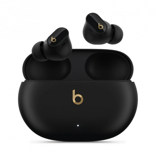 Căști fără fir Beats Studio Buds Plus - negru și auriu