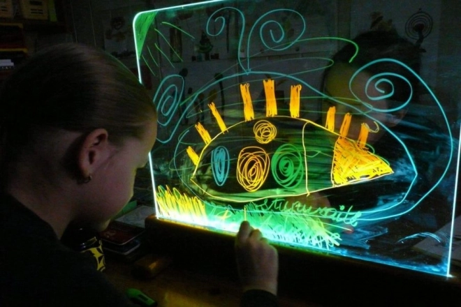 Tablă magică luminoasă Jonely