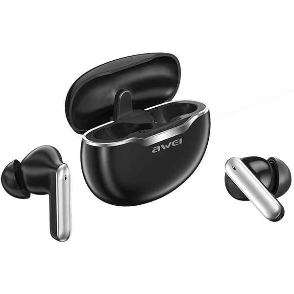 Căști stereo Bluetooth T50 TWS Negre