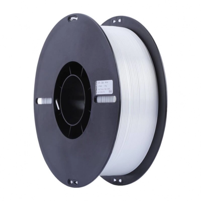 Filament PLA mătase alb Creality
