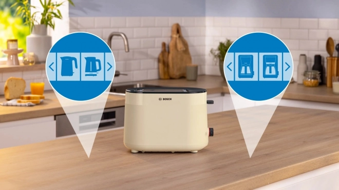Toaster Bosch MyMoment Bej