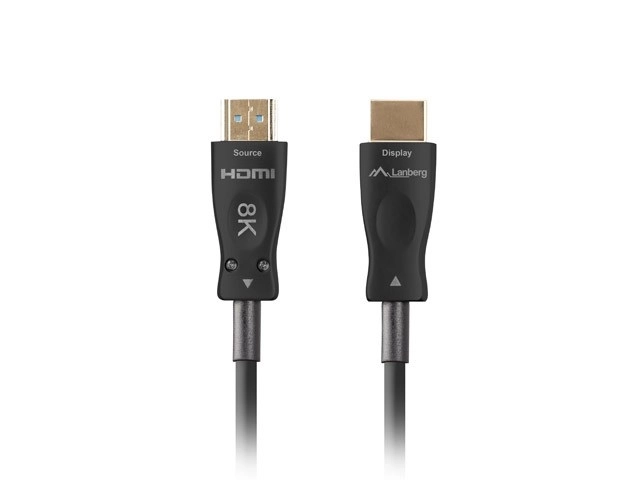 Cablu HDMI optic 8K, 20m, negru