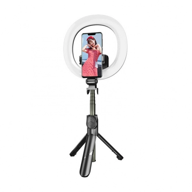 Selfie set cu trepied și inel luminos LED Puluz
