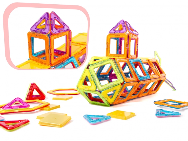 Construcții magnetice Magical Magnet 52 piese