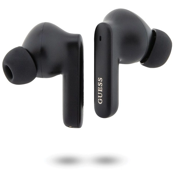 Căști Bluetooth TWS negre de la Guess