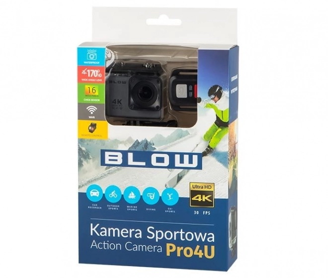 Cameră de acțiune 4K WiFi Blow Pro4U