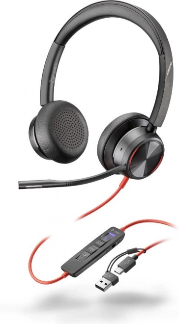Căști Poly Blackwire Stereo USB-C/A pentru Microsoft Teams