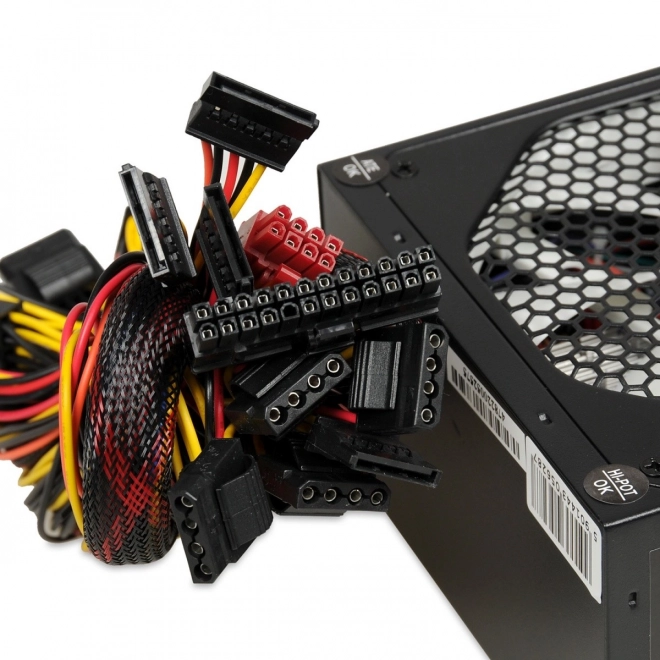 Sursă de alimentare pentru jocuri Aurora 500W cu ventilator de 14cm
