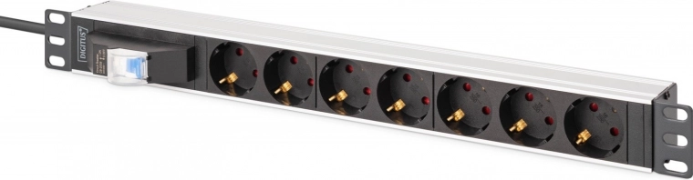 Construcție robustă din aluminiu pentru rack de 19"