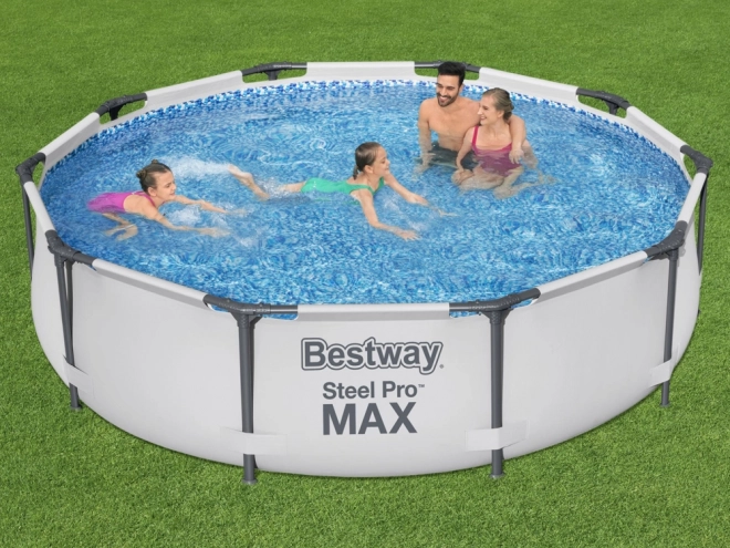 Bestway piscină rotundă cu cadru 305x76 cm