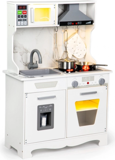 Cuptor cu microunde și hotă