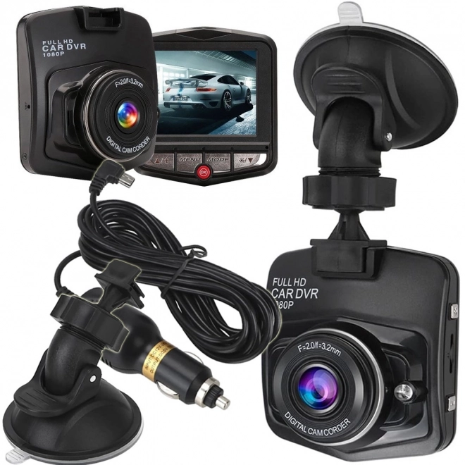 Camera auto Full HD cu ecran lcd