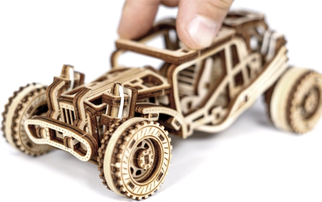 Puzzle 3D din lemn - model buggy