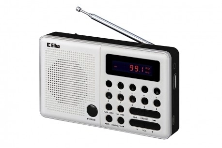 Radio Pliszka USB, FM alb