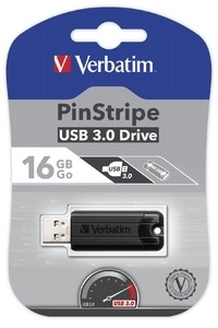 Memorie USB PinStripe USB 3.0 16GB Negru