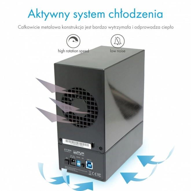 Cutie HDD RAID 2x3.5'' ICY BOX