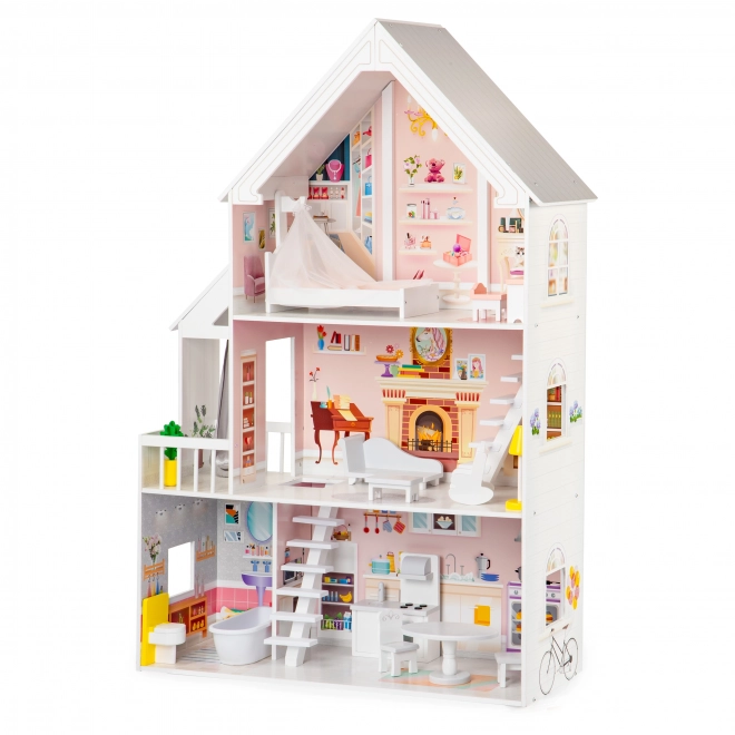 Căsuță de păpuși din lemn XXL Powder Residence ECOTOYS