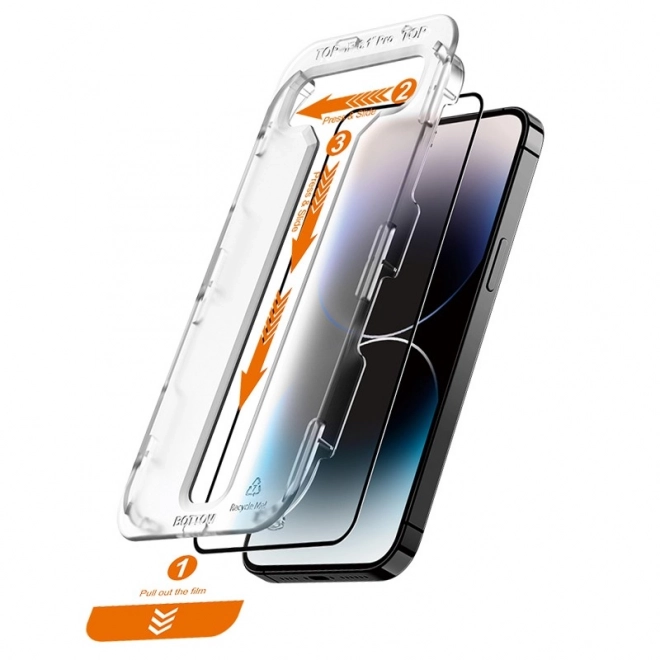 Sticlă securizată EasyShield 2-pack pentru iPhone 14 Pro