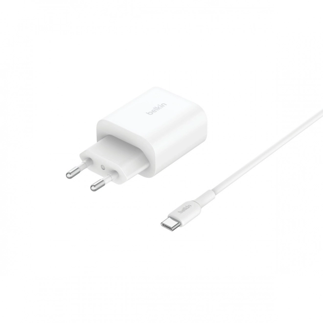Încărcător magnetic pliabil 3 în 1 BOOSTCHARGE alb