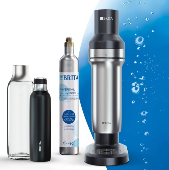 Saturator sodaTRIO negru