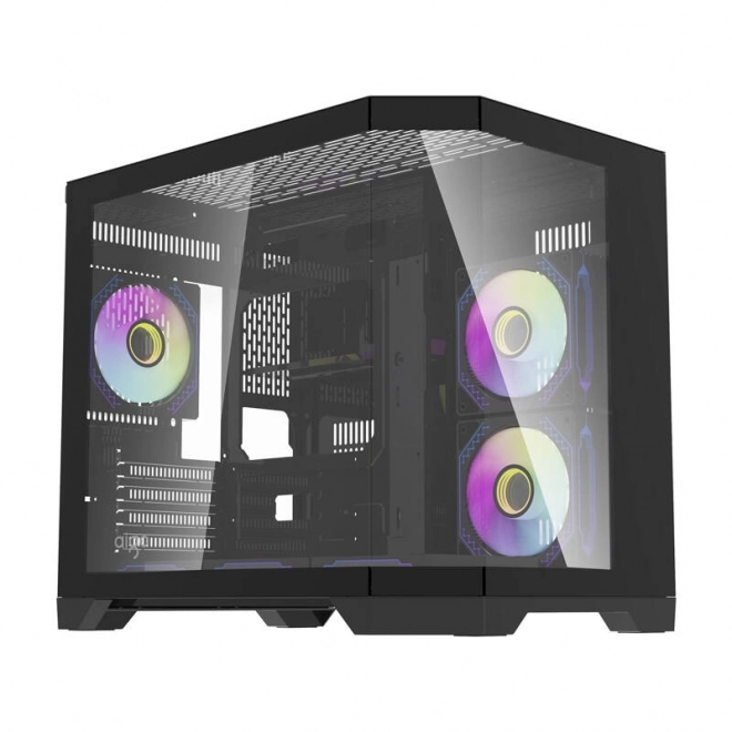 Carcasa PC Darkflash cu 6 ventilatoare ARGB