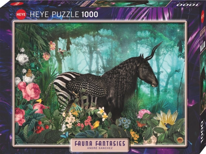 Puzzle 1000 piese Faună fantastică - Equpidae