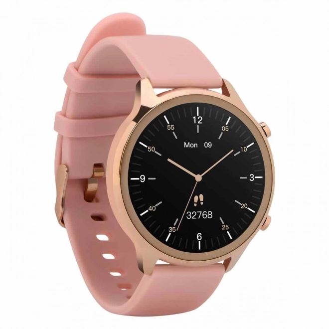 Smartwatch Garett Veronica roz auriu