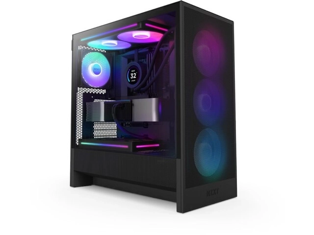Carcasă pentru computer H5 FLOW RGB Mid Tower neagră