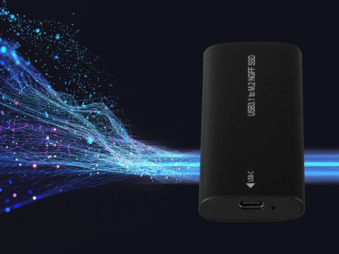 Carcasă adaptor pentru disc M.2 SATA NGFF USB 3.1 Tip-C