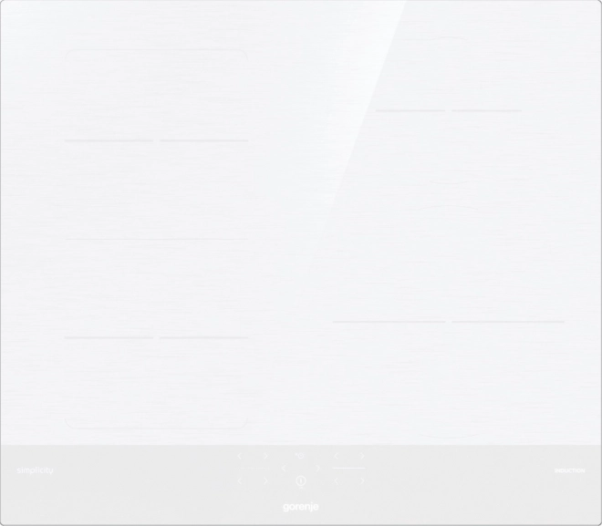Plită cu inducție Gorenje cu zonă BigZone de 23 cm