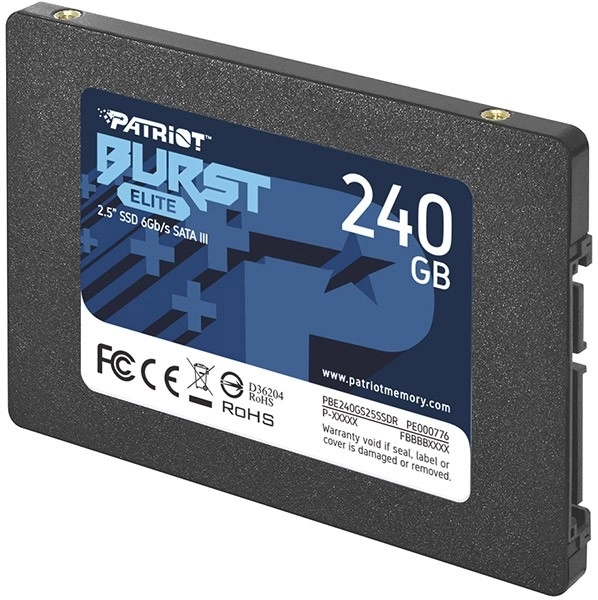 Ssd Patriot Burst Elite 240GB 2.5 SATA III