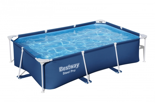 DeluxeJr Steel Pro Rack Piscină 259x170x61 BESTWAY pentru grădină