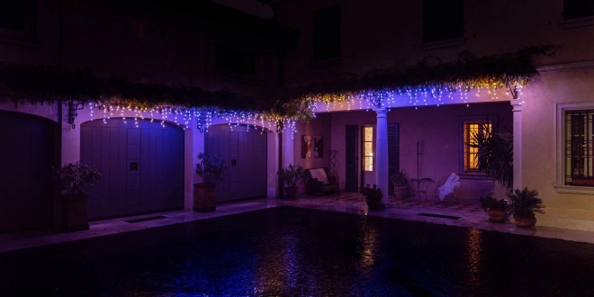 Luminile inteligente sicle Twinkly 190 RGBW LED