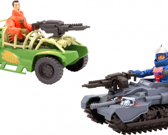 The Corps! soldat cu vehicul militar 14 cm